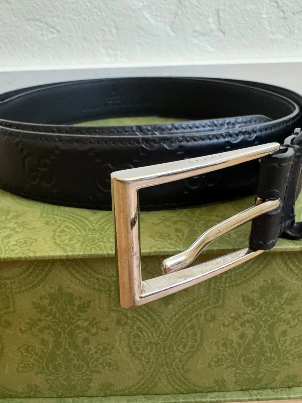Gucci signature beltssima
